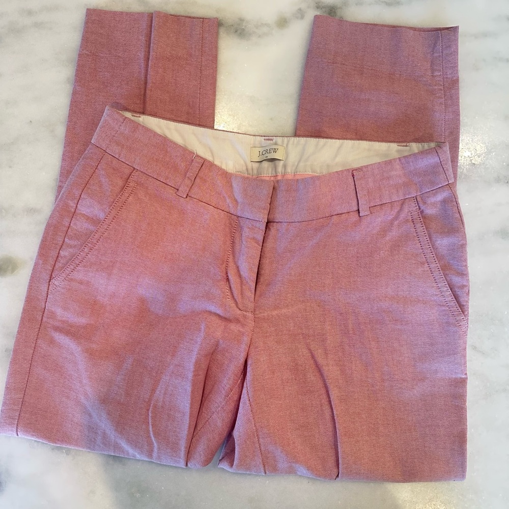 J Crew Ankle Cropped Dress Pants